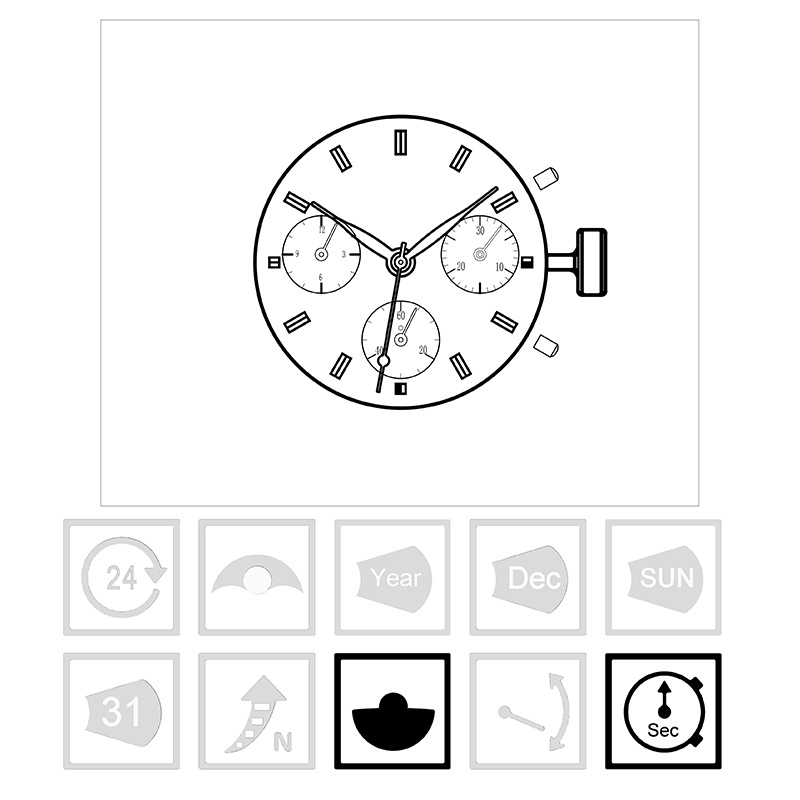 Liaoning Peacock SL 4801 Watch Movements Archive